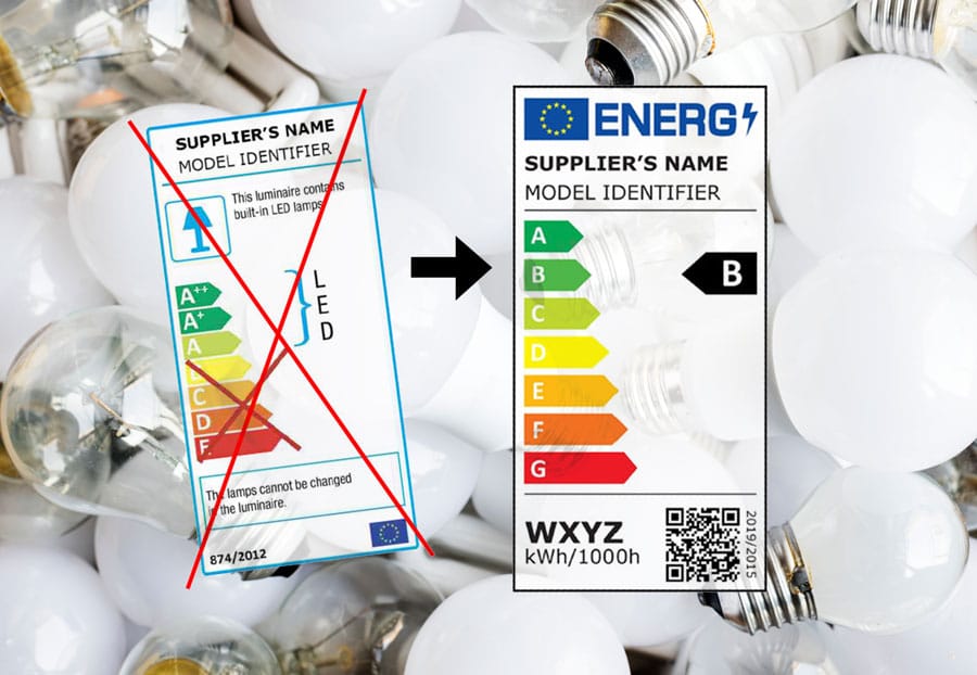 Nuove etichette energetiche per le sorgenti luminose