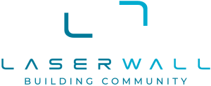 Logo Laserwall - Building Community